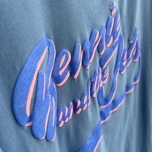 Elton John Bennie and the Jets T-Shirt Tour Concert Yellow Brick Road Final - Picture 2 of 12